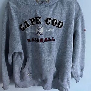 thrifted cape cod baseball hoodie